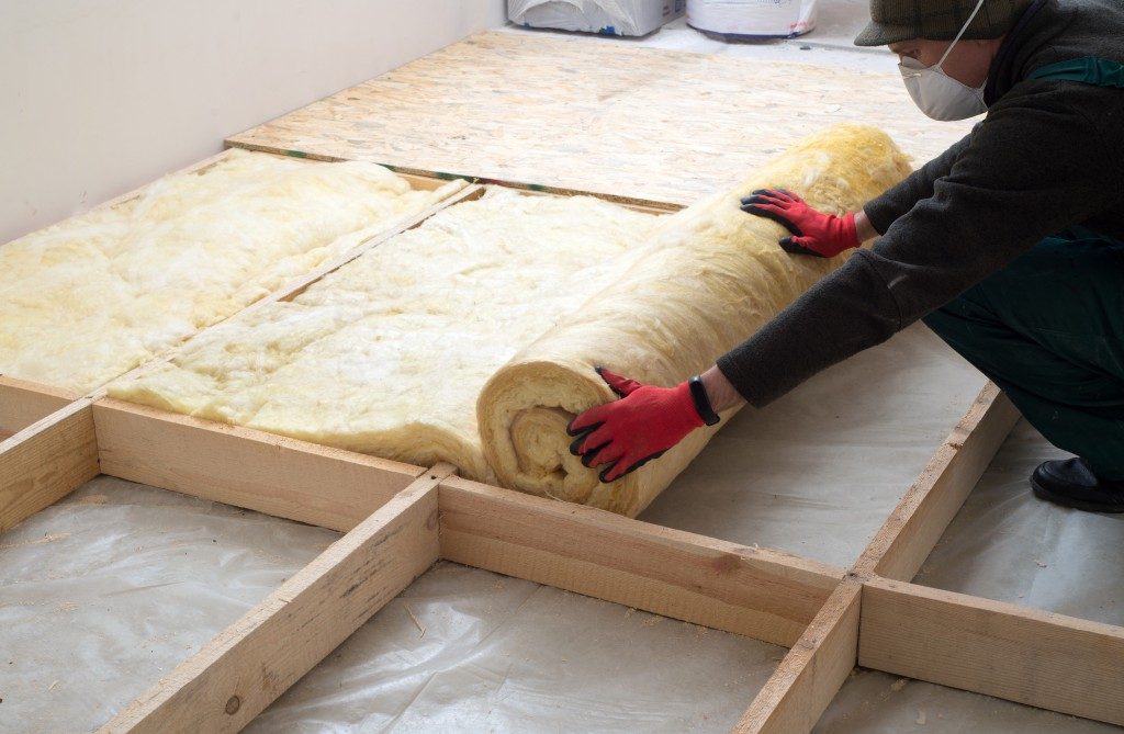 Adding insulation in the attic