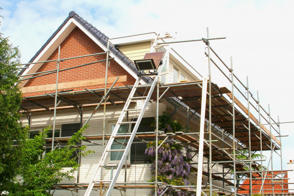 house exterior under construction